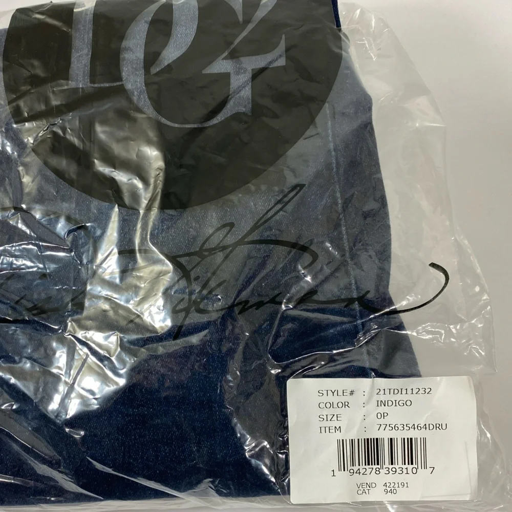 DG2 by Diane Gilman Women’s 0P Indigo Casual Classic Stretch Skinny Petite Jeans - Picture 5 of 7